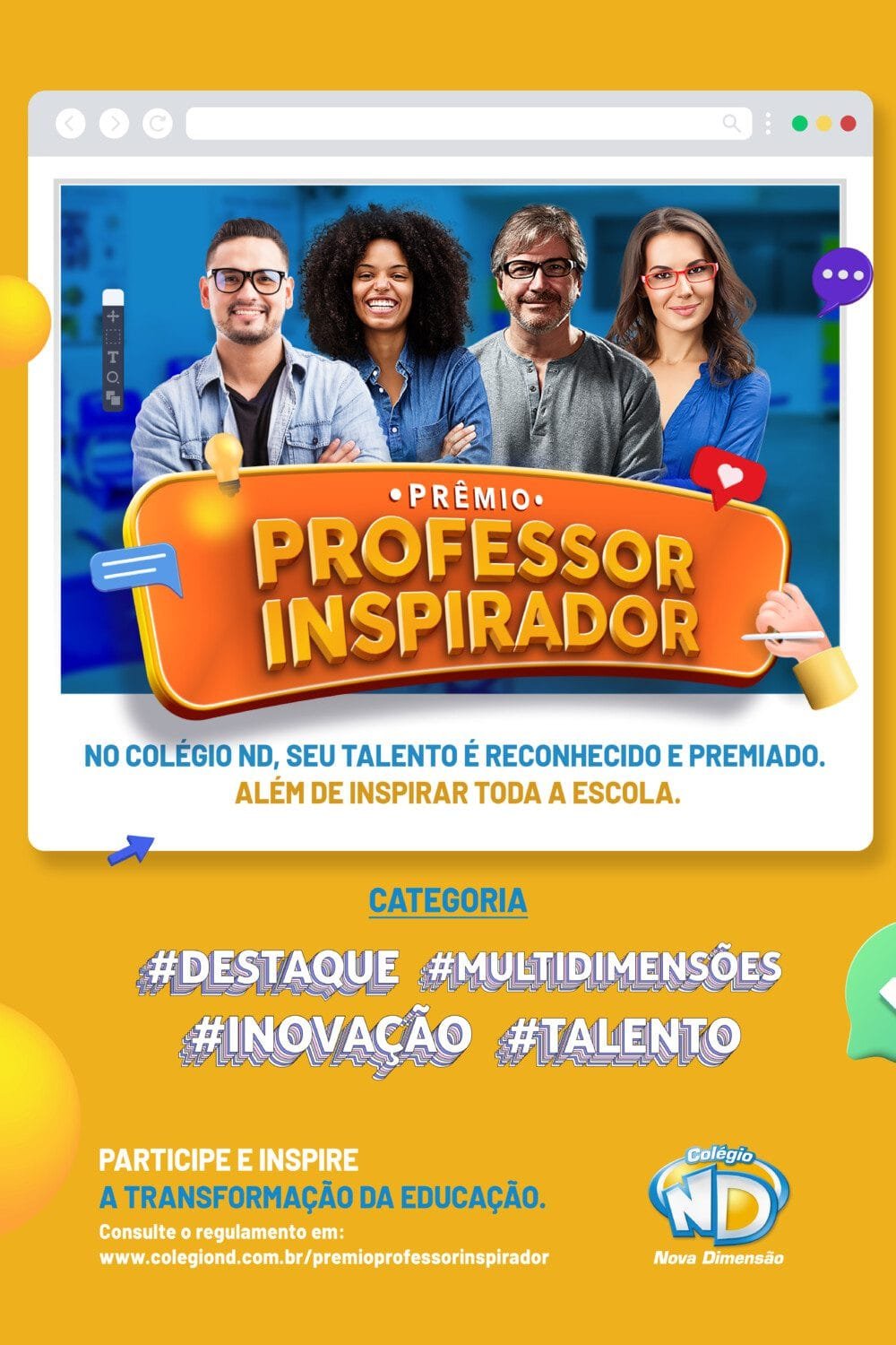 Banner 0001 PRÊMIO PROFESSOR INSPIRADOR